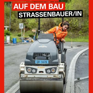 Broschüre: Strassenbauer/in